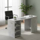 Стіл-тумба трансформер Смарт 1/1 Ferrum-decor 750x1450x500 ДСП Бетон 16 мм (FRD-105073) - фото 1