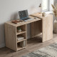 Стол-тумба трансформер Смарт 1/2 Ferrum-decor 750x1450x600 ДСП Дуб Сан-Марино 16 мм (FRD-105075) - фото 1