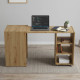 Стіл-тумба трансформер Смарт 1/2 Ferrum-decor 750x1450x600 ДСП Дуб Артизан 16 мм (FRD-105079) - фото 1