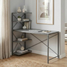 Компьютерный стол Ferrum-decor Джек 75x120x70 Серый ДСП Бетон (FRD-105318)