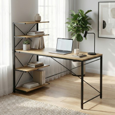 Компьютерный стол Ferrum-decor Джек 75x120x70 Черный ДСП Артизан (FRD-105409)
