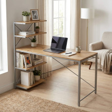 Компьютерный стол Ferrum-decor Джек 75x140x70 Серый ДСП Артизан (FRD-105411)