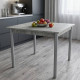 Стіл кухонний Ferrum-decor Агата 75x90x90 Сірий ДСП Бетон 16мм (FRD-105562) - фото 1