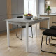 Стіл кухонний Ferrum-decor Маріо 75x120x60 Білий ДСП Бетон 16мм (FRD-105582) - фото 1