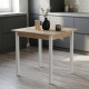 Стіл кухонний Ferrum-decor Дієго 75x70x70 Білий ДСП Сан-Марино 16мм (FRD-105650) - фото 1