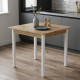 Стіл кухонний Ferrum-decor Дієго 75x90x90 Білий ДСП Сан-Марино 16мм (FRD-105656) - фото 1