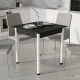 Стіл кухонний Ferrum-decor Агата 75x90x90 Білий ДСП Сосна Кембра 16мм (FRD-105682) - фото 1