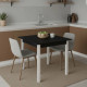 Стіл кухонний Ferrum-decor Дієго 75x70x70 Білий ДСП Сосна Кембра 16мм (FRD-105706) - фото 1