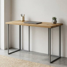 Комп'ютерний стіл Ferrum-decor Ханна 75x100x60 сірий ДСП Дуб Артизан 32мм (FRD-106206)