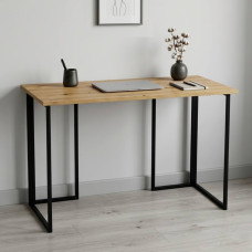 Комп'ютерний стіл Ferrum-decor Ханна 75x100x60 чорний ДСП Дуб Артизан 16мм (FRD-106207)