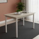 Стіл кухонний Ferrum-decor Маріо 75x120x60 Білий ДСП Сонома 16мм (FRD-106320) - фото 1