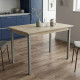 Стіл кухонний Ferrum-decor Маріо 75x120x60 Сірий ДСП Сонома 16мм (FRD-106322) - фото 1