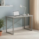 Стіл письмовий Дейв Ferrum-decor 75x120x60 Сірий метал ДСП Бетон 16 мм (FRD-106442) - фото 1