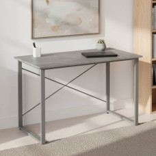 Стіл письмовий Дейв Ferrum-decor 75x120x70 Сірий метал ДСП Бетон 32 мм (FRD-106463)