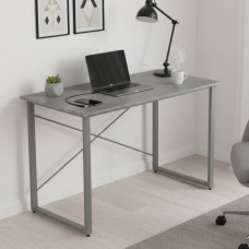 Стіл письмовий Дейв Ferrum-decor 75x140x70 Сірий метал ДСП Бетон 16 мм (FRD-106466)