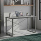 Стіл письмовий Дейв Ferrum-decor 75x140x70 Сірий метал ДСП Бетон 32 мм (FRD-106469) - фото 1