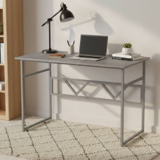 Стол письменный Раян Ferrum-decor 75x120x60 Серый металл ДСП Бетон 32 мм (FRD-106482)