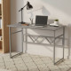 Стол письменный Раян Ferrum-decor 75x120x60 Серый металл ДСП Бетон 32 мм (FRD-106482) - фото 1