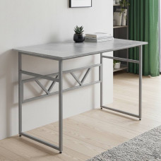 Стол письменный Раян Ferrum-decor 75x100x70 Серый металл ДСП Бетон 16 мм (FRD-106491)