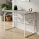 Стіл письмовий Раян Ferrum-decor 75x120x70 Білий метал ДСП Бетон 16 мм (FRD-106496) - фото 1