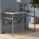Стіл письмовий Раян Ferrum-decor 75x120x70 Сірий метал ДСП Бетон 32 мм (FRD-106500) - фото 1