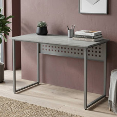 Стол письменный Майк Ferrum-decor 75x100x60 Серый металл ДСП Бетон 16 мм (FRD-106509)