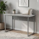 Стол письменный Майк Ferrum-decor 75x140x60 Серый металл ДСП Бетон 16 мм (FRD-106521) - фото 1