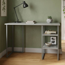 Стіл письмовий Кевін Ferrum-decor 75x120x60 Сірий метал ДСП Бетон 32 мм (FRD-106554)