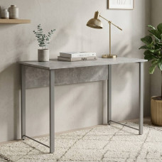 Стол письменный Курт Ferrum-decor 75x120x60 Серый металл ДСП Бетон 16 мм (FRD-106623)