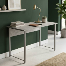 Стіл письмовий Курт Ferrum-decor 75x100x70 Сірий метал ДСП Бетон 16 мм (FRD-106635)