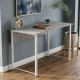 Стол письменный Курт Ferrum-decor 75x120x70 Белый металл ДСП Бетон 32 мм (FRD-106643) - фото 1
