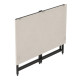Стіл-трансформер розкладний Слай Ferrum-decor 75x100x60 Чорний метал ДСП Кашемір 16 мм (FRD-107822) - фото 4