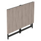 Стіл-трансформер розкладний Слай Ferrum-decor 75x100x60 Чорний метал ДСП Дуб Кремона Канолло 16 мм (FRD-107819) - фото 4
