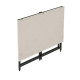 Стіл-трансформер розкладний Слай Ferrum-decor 75x90x50 Чорний метал ДСП Кашемір 16 мм (FRD-107827) - фото 3