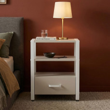 Тумба універсальна Ferrum-decor Вів'єн 1/1 50x41x40 білий ДСП Кашемір 16 мм (FRD-107812)