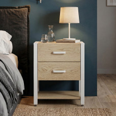 Тумба універсальна Ferrum-decor Вів'єн 2/1 50x41x40 білий ДСП Дуб Кремона Торро 16 мм (FRD-107798)