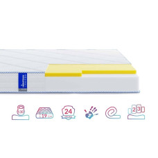 Матрас Highfoam Obeliks Teos 90х190 см беспружинный (EVR-5001)