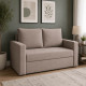 Диван ортопедичний Мекко Denver 1560х960 Bonel Standart Hard Plus II категорія Allure Premium Beige (MEK-161338) - фото 6