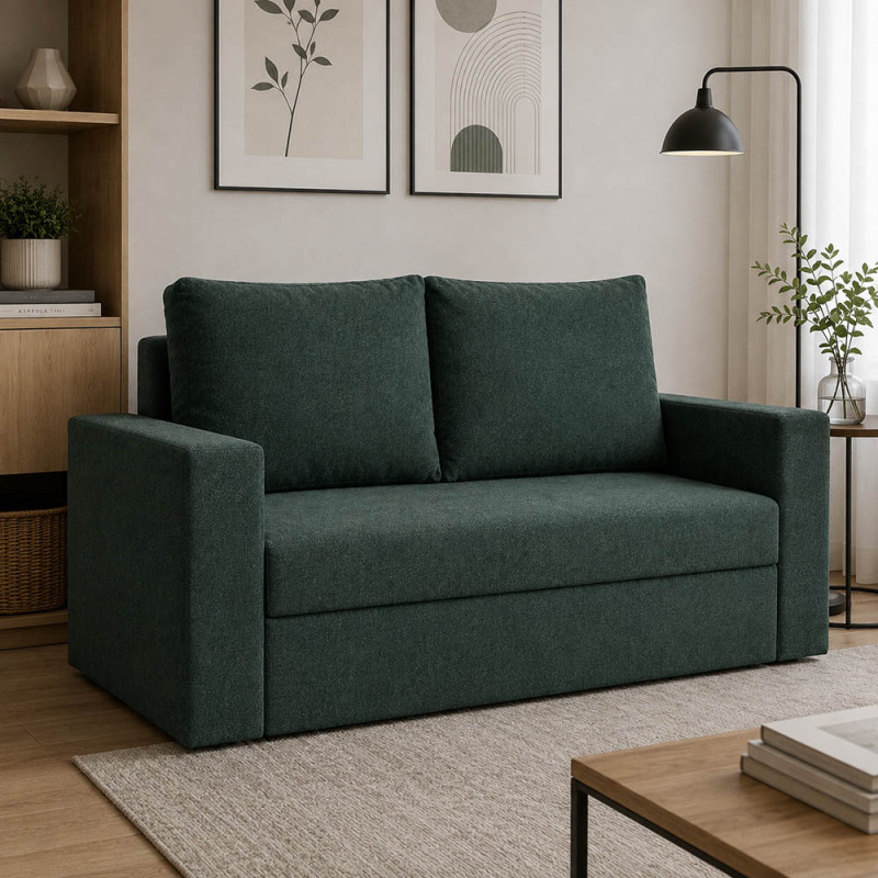 Диван ортопедический Мекко Denver 1560х960 Light IV категория Bestseller Emerald (MEK-161335) - фото 