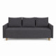 Диван прямой Mekko Madrid 2060*830 Ergo II категория Allure Premium Dark Grey - фото 2