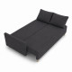 Диван прямой Mekko Madrid 2060*830 Ergo II категория Allure Premium Dark Grey - фото 3