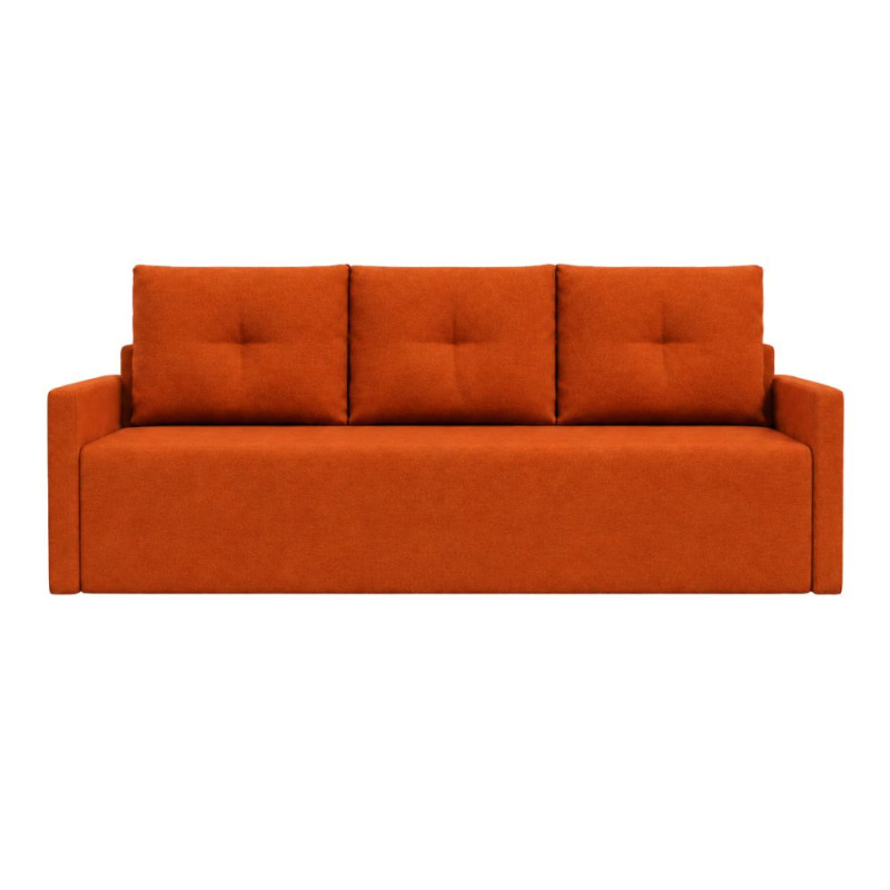 Диван прямой Mekko Melbourne 2060*830 Ergo II категория Allure Premium Orange