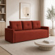Диван прямой Mekko Melbourne 2060*830 Ergo IV категория Bestseller Terracotta - фото 1