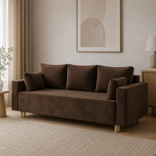 Ортопедический диван Мекко Oslo 2300*1000 Bonel Standart Hard Plus I категория Riviera 026 (MEK-161150)