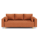 Ортопедический диван Мекко Oslo 2300*1000 Bonel Standart Hard Plus III категория Austin 9 Rust (MEK-161152) - фото 2