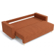 Ортопедический диван Мекко Oslo 2300*1000 Bonel Standart Hard Plus III категория Austin 9 Rust (MEK-161152) - фото 4