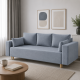 Ортопедический диван Мекко Oslo 2300*1000 Bonel Standart Hard Plus IV категория Bestseller Blue Fog (MEK-161153) - фото 1