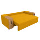 Диван раскладной ортопедический Mekko President 2650*1155 Bonel Standart Hard Plus II категория Allure Premium Yellow (MEK-161025) - фото 4