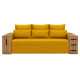 Диван раскладной ортопедический Mekko President 2650*1155 Bonel Standart Hard Plus II категория Allure Premium Yellow (MEK-161025) - фото 3