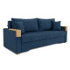 Ортопедический раскладной диван Мекко Reston 2250×960 Bonel Standart Hard Plus IV категория Bestseller Denim - фото 3
